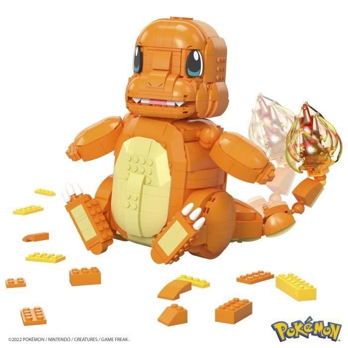 Mega Construx - Pokémon - Salameche Giant - Construction Toy - 7 años y + + 5 Mega Construx - Pokémon - Salameche Giant - Construction Toy - 7 años y + + 5