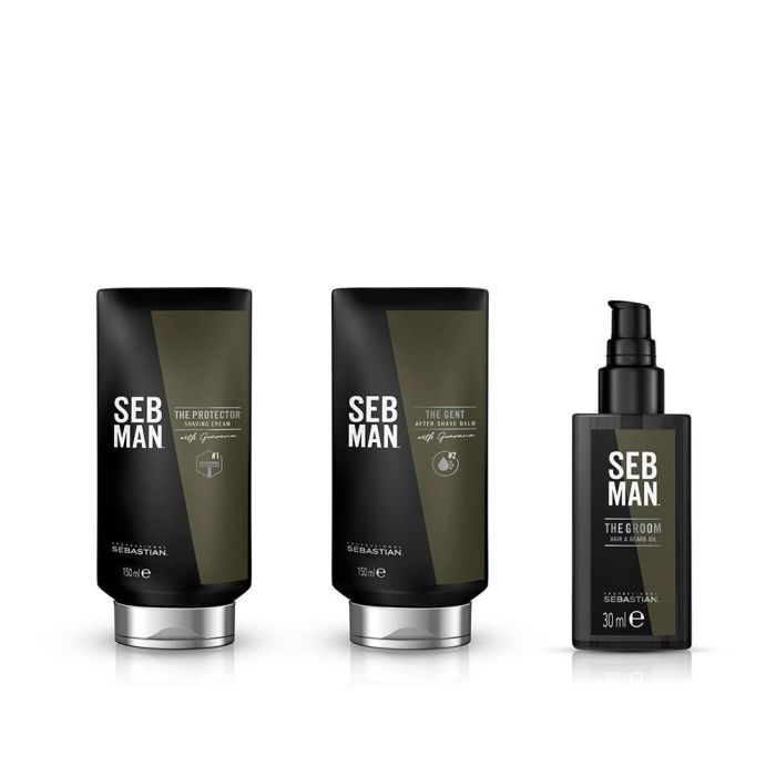 Sebman Aceite Cuidado Cabello y Barba 30 ml - Suavidad, Definición y Brillo con Aceite de Argán Sebman Aceite Cuidado Cabello y Barba 30 ml - Suavidad, Definición y Brillo con Aceite de Argán