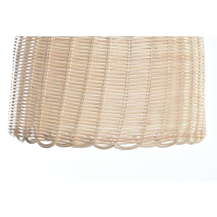 DKD Home Decor Lámpara de Techo Colgante de Ratán Natural Estilo Balinés 39x39x30 cm, Compatible Bombilla E27 Max 50W 2 DKD Home Decor Lámpara de Techo Colgante de Ratán Natural Estilo Balinés 39x39x30 cm, Compatible Bombilla E27 Max 50W 2