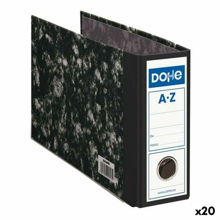 Archivador de Palanca DOHE Negro 28,7 x 21 x 7,5 cm (20 Unidades) Archivador de Palanca DOHE Negro 28,7 x 21 x 7,5 cm (20 Unidades)
