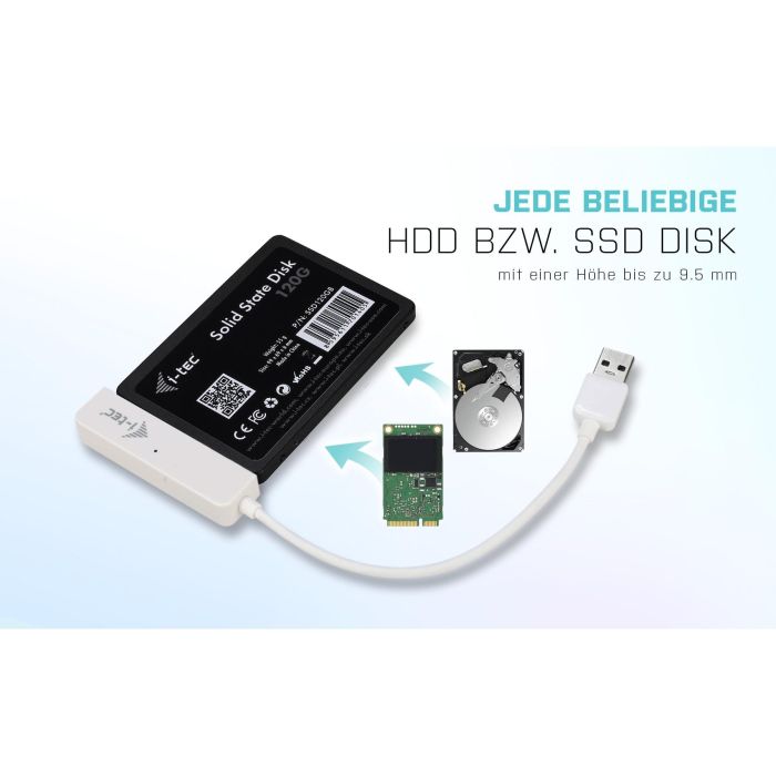 i-tec USB 3.0 CASE HDD SSD EAS MySafe USB 3.0 Easy, HDD/SSD 10