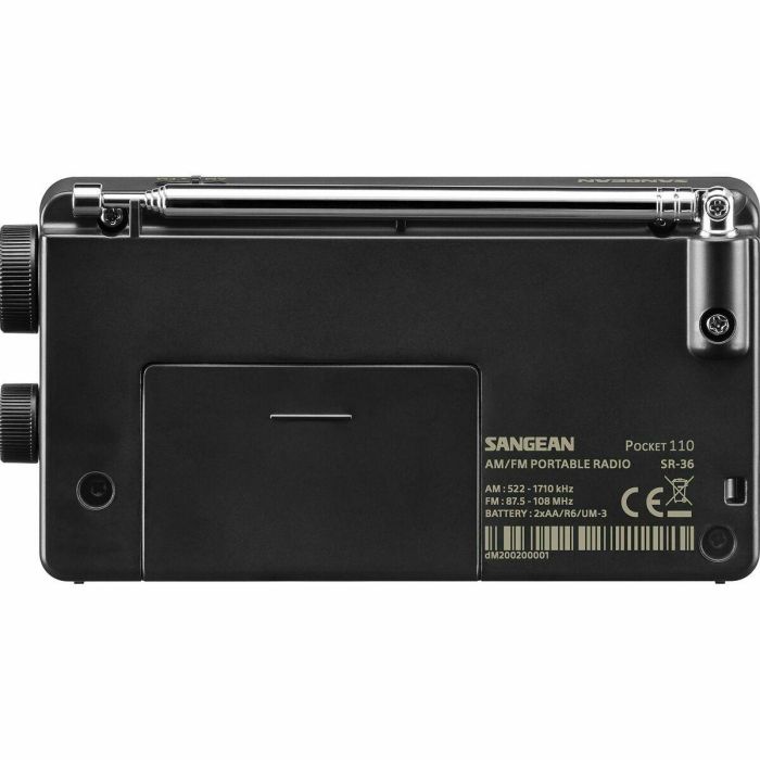 Radio Sangean SR36B NEGRO Negro 1