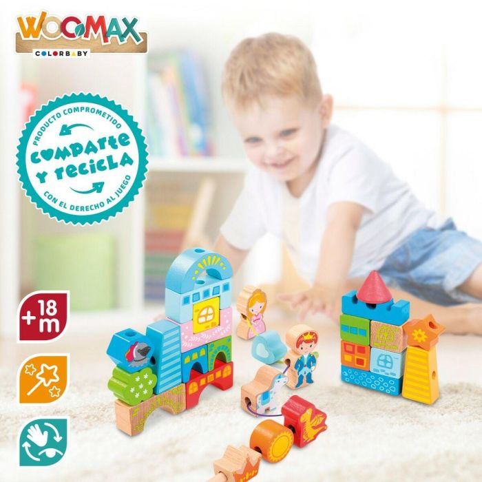 Juego de Construcción Woomax 32 Piezas (6 Unidades) 3 Juego de Construcción Woomax 32 Piezas (6 Unidades) 3
