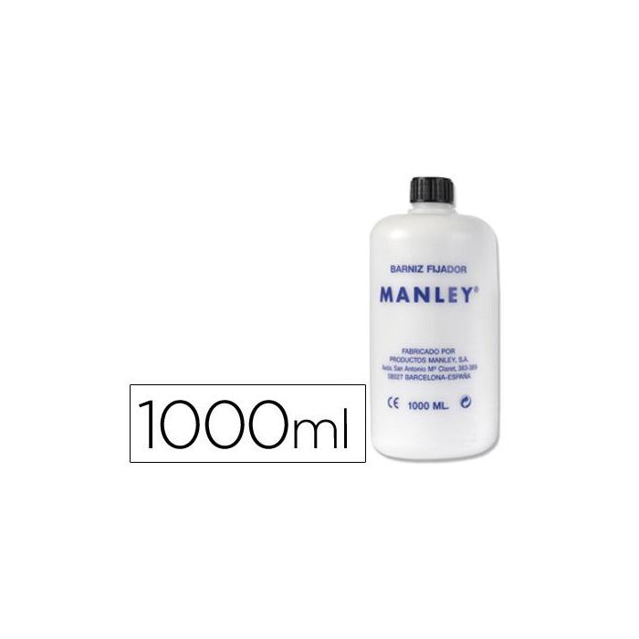 Manley Barniz Plastico Fijador 1000 mL