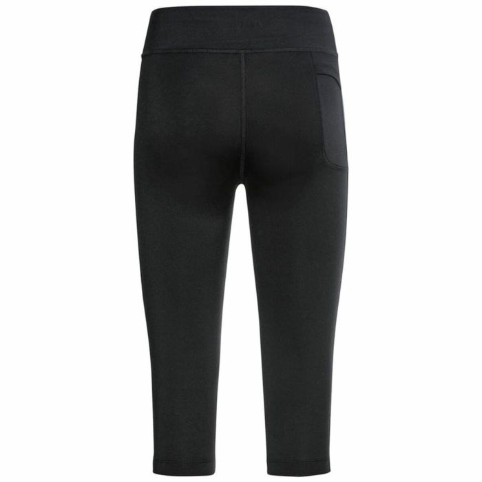 Pantalón Pirata Deportivo para Mujer Odlo 3/4 Essential Negro 3 Pantalón Pirata Deportivo para Mujer Odlo 3/4 Essential Negro 3