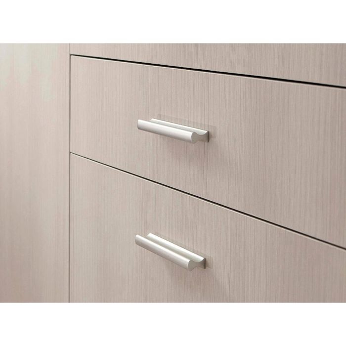 Blister con 4 tiradores de mueble tipo asa fabricado en aluminio acabado anodizado mate mod. 2279 entre puntos 96mm rei 2 Blister con 4 tiradores de mueble tipo asa fabricado en aluminio acabado anodizado mate mod. 2279 entre puntos 96mm rei 2