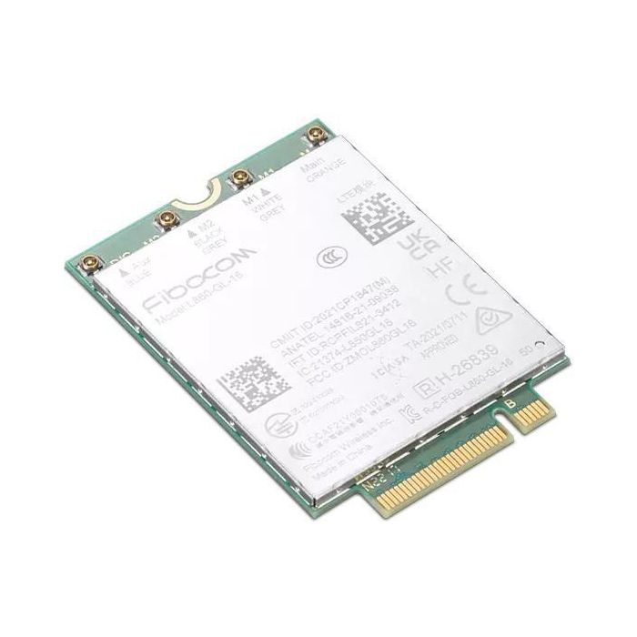Lenovo ThinkPad Fibocom L860-GL-16 CAT16 4G LTE WWAN Module for ThinkPad T14 Gen 3 Lenovo ThinkPad Fibocom L860-GL-16 CAT16 4G LTE WWAN Module for ThinkPad T14 Gen 3