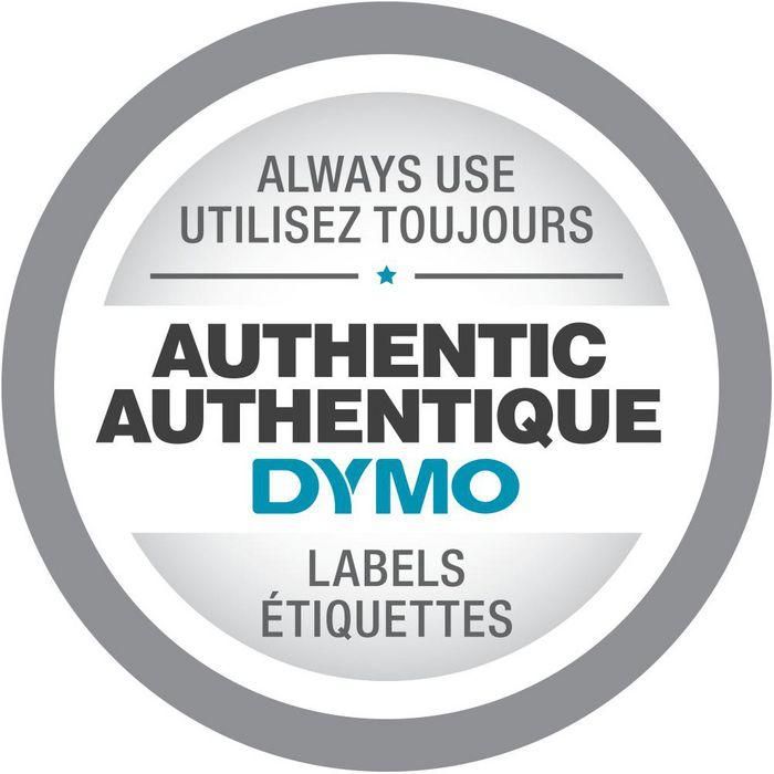 Dymo 45021 Cinta de Transferencia Térmica D1, Etiquetas Estándar Blanco Sobre Negro, 12 mm x 7M, Poliéster Autoadhesiva 2 Dymo 45021 Cinta de Transferencia Térmica D1, Etiquetas Estándar Blanco Sobre Negro, 12 mm x 7M, Poliéster Autoadhesiva 2
