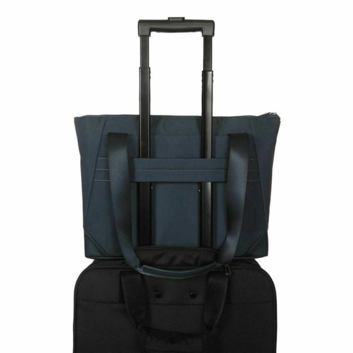 Targus TBA00102GL Bolso Tote Ávila para Portátil hasta 16 pulgadas Mujer EcoSmart Reciclado Resistente al Agua Azul 14 Targus TBA00102GL Bolso Tote Ávila para Portátil hasta 16 pulgadas Mujer EcoSmart Reciclado Resistente al Agua Azul 14