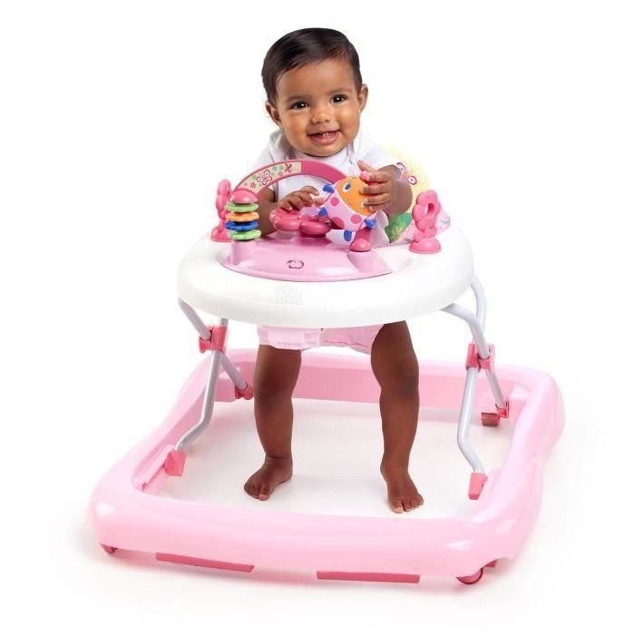 Bright Starts Andador para bebé JuneBerry Delight con estación de juego electrónica, luces, sonidos, 3 alturas y para +6 meses Rosa 1 Bright Starts Andador para bebé JuneBerry Delight con estación de juego electrónica, luces, sonidos, 3 alturas y para +6 meses Rosa 1