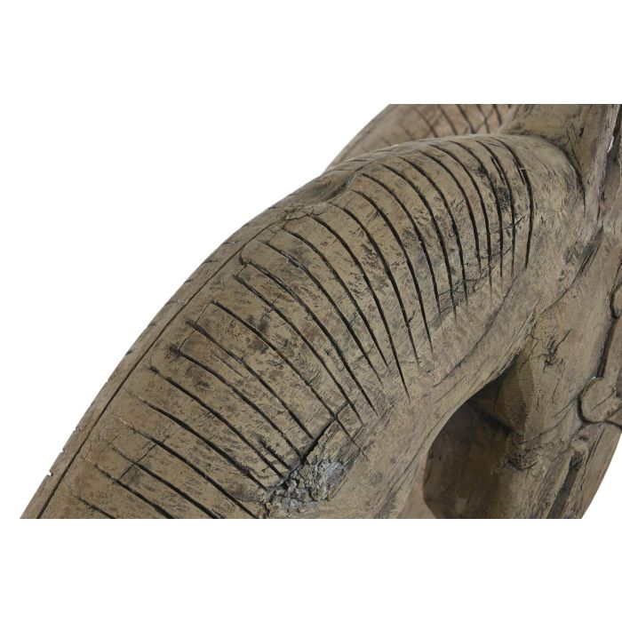 Escultura Item Home DKD Home Decor Natural Negro 15 x 45 x 70 cm 4