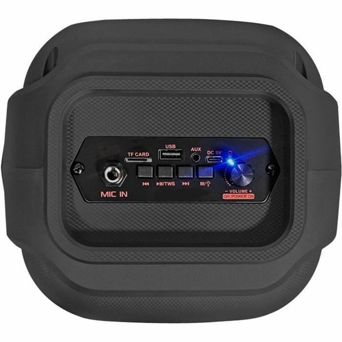 Inovalley Altavoz Karaoke KA22-BTH Bluetooth V5.0 500 W Negro 49 cm 2