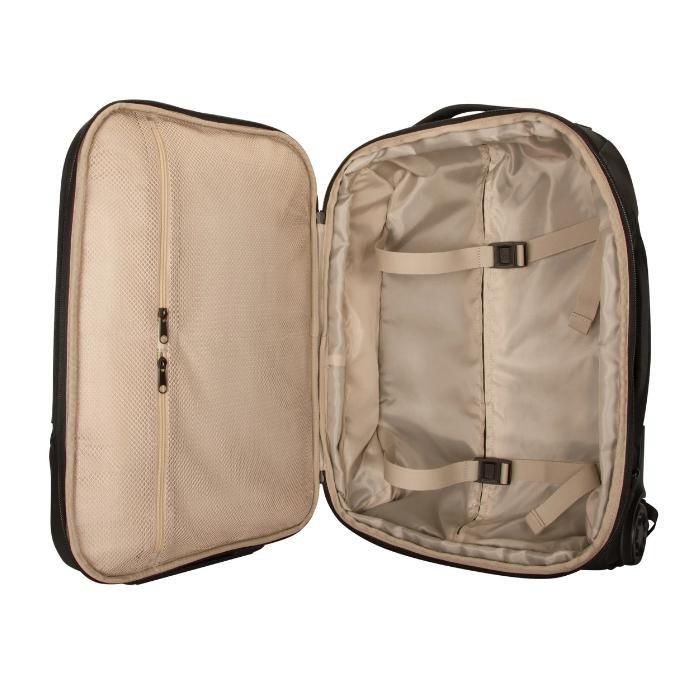 Targus EcoSmart Mobile Tech Traveler Mochila con Ruedas Convertible para Portátil 15.6" con SafePort Sling Expandible 35-40L Negra Equipaje de Mano 2