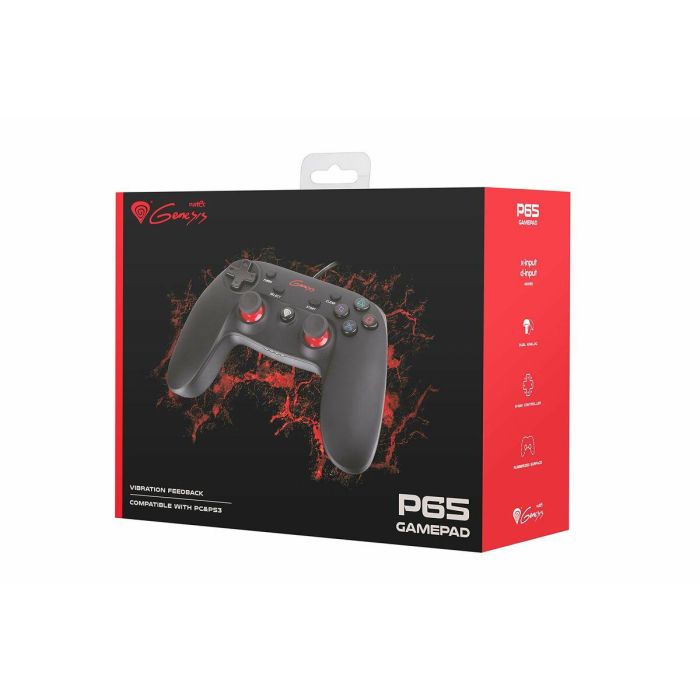 Mando Gaming Genesis P65 PS3 PC Negro 2 Mando Gaming Genesis P65 PS3 PC Negro 2