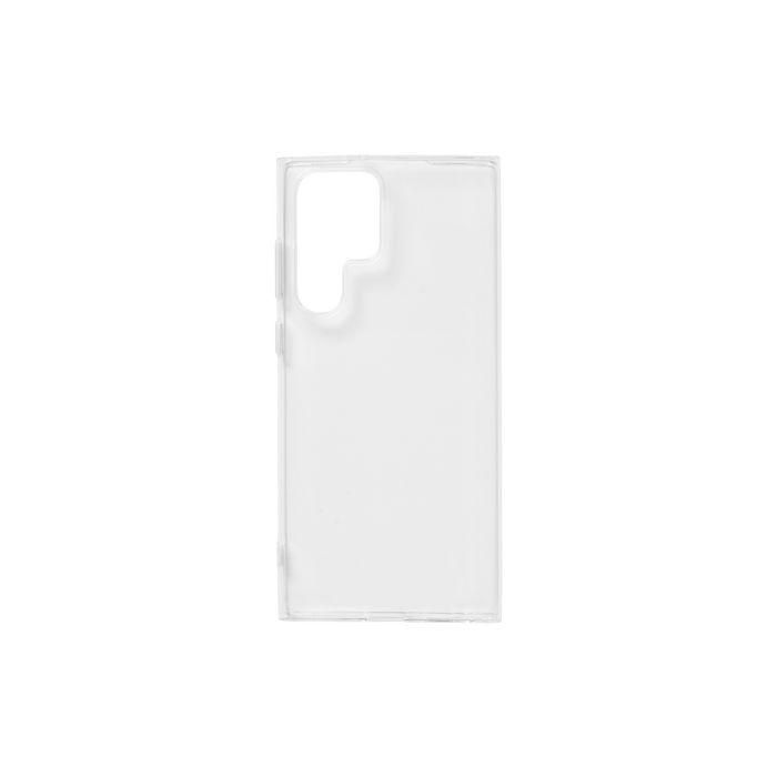 eSTUFF Funda Transparente TPU para Samsung Galaxy S22 Ultra, Protección Trasera y Lateral Flexible