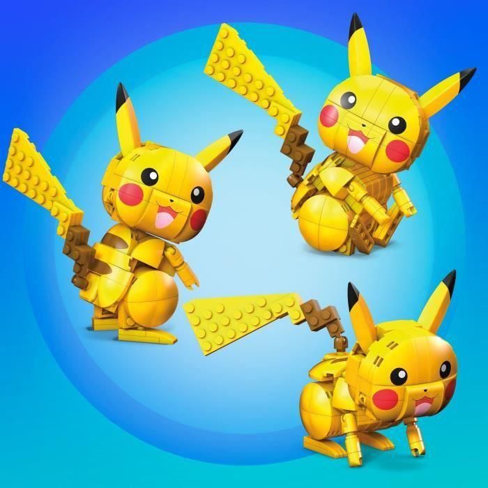 MEGA CONSTRUX Pokémon Pikachu para construir 10 cm - 6 años y + 2