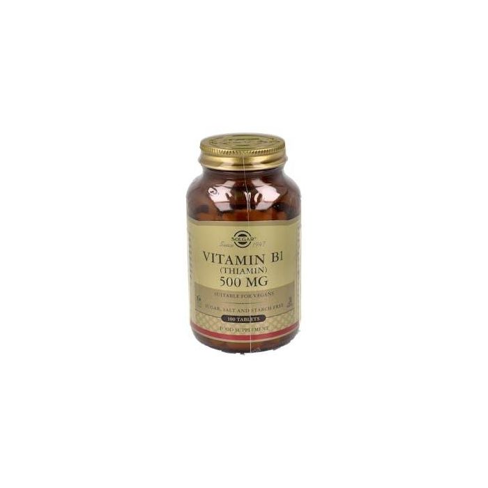 Solgar Vitamina B1 500 Mg Tiamina Comprimidos 100 Unidades