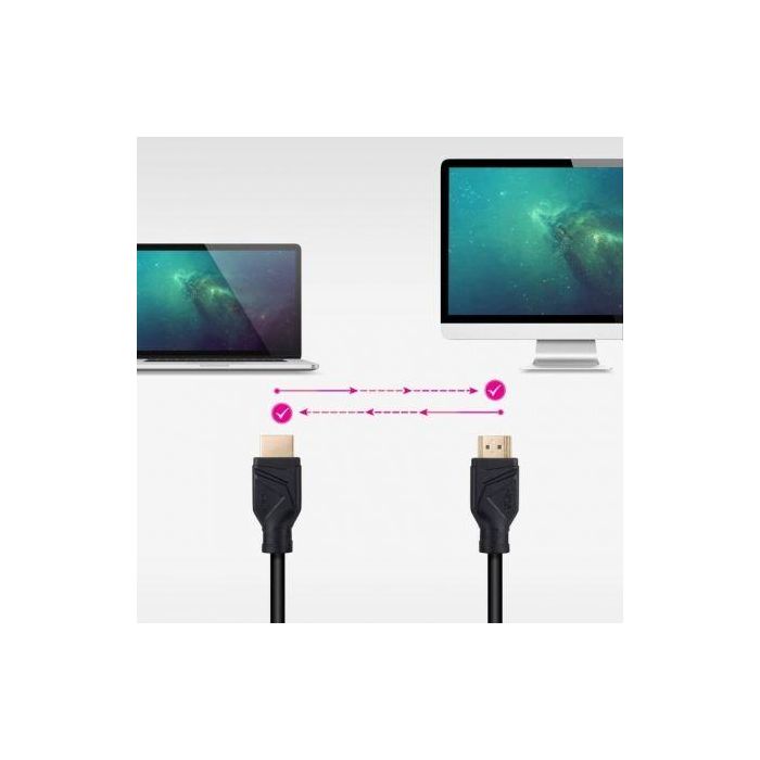 Cable DVI NANOCABLE 10.15.8300 50 cm Negro 3 Cable DVI NANOCABLE 10.15.8300 50 cm Negro 3