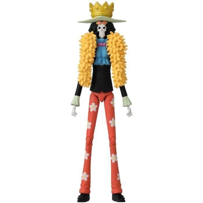 Bandai Figura Anime Heroes One Piece Brook Articulada 17 cm Detallada con Manos Extra para Fans y Coleccionistas 3 Bandai Figura Anime Heroes One Piece Brook Articulada 17 cm Detallada con Manos Extra para Fans y Coleccionistas 3
