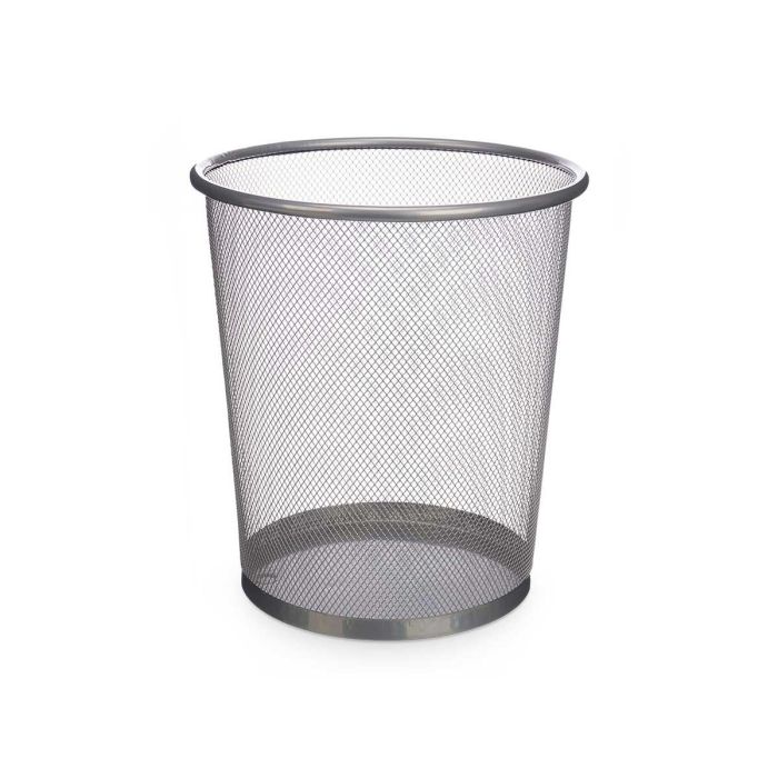 Papelera Rejilla 24Cm Plata Pincello (12 Unidades) 1 Papelera Rejilla 24Cm Plata Pincello (12 Unidades) 1
