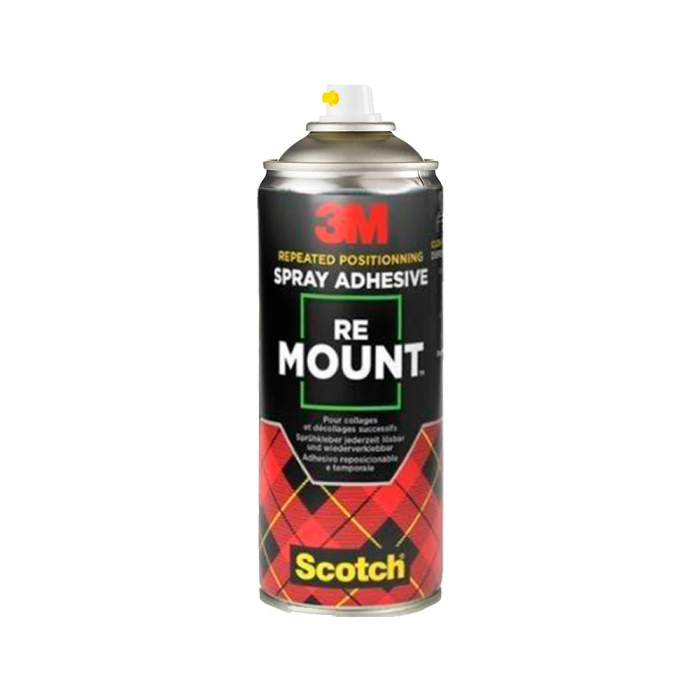 3m Pegamento Spray Adhesivo Reposicionable Indefinidamente Bote 400 ml 2