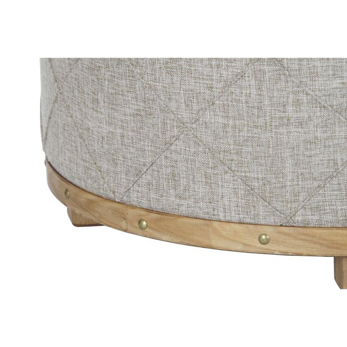 Descalzadora Scandi DKD Home Decor Beige 80 x 43 x 80 cm Set de 2 1