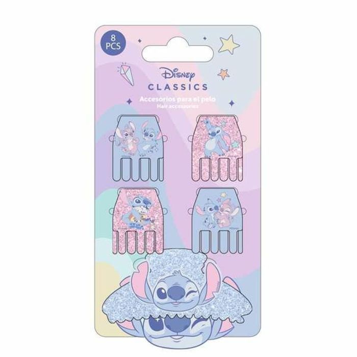 Cerdá Clips de Pelo Stitch para Niñas, Accesorios Infantiles, Set de 5 Piezas, Color Azul, Edad Mínima Recomendada 3 Años 2 Cerdá Clips de Pelo Stitch para Niñas, Accesorios Infantiles, Set de 5 Piezas, Color Azul, Edad Mínima Recomendada 3 Años 2