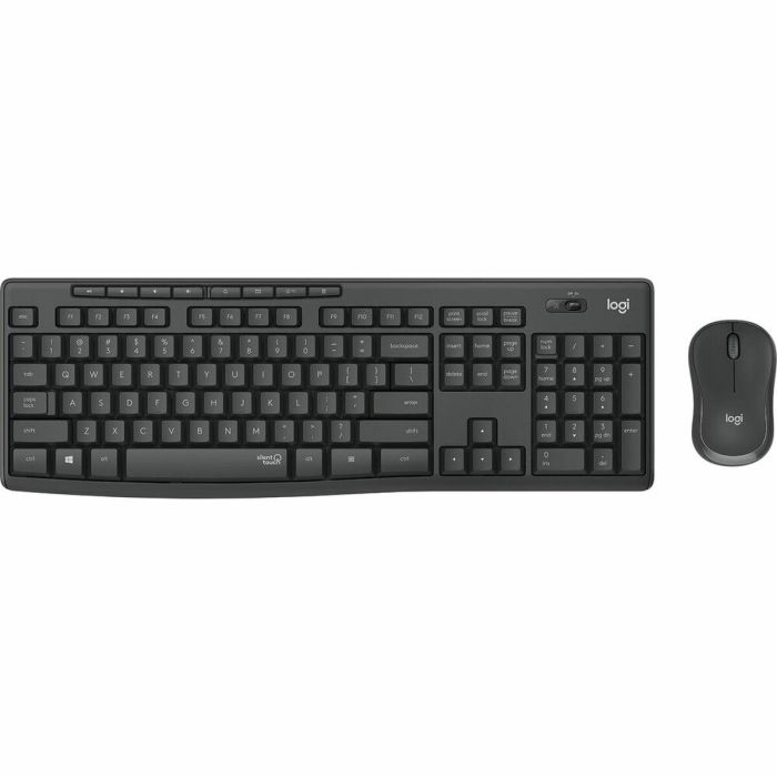 Logitech MK295 Juego Teclado y Ratón Inalámbrico Grafito 0 Logitech MK295 Juego Teclado y Ratón Inalámbrico Grafito 0