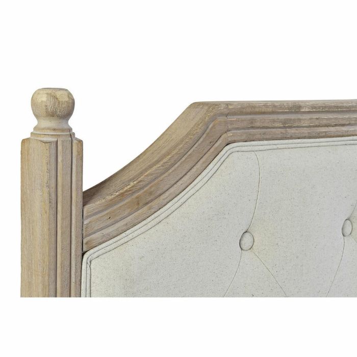 Cabecero de Cama DKD Home Decor 160 x 6 x 120 cm Natural Beige Madera de caucho 2 Cabecero de Cama DKD Home Decor 160 x 6 x 120 cm Natural Beige Madera de caucho 2
