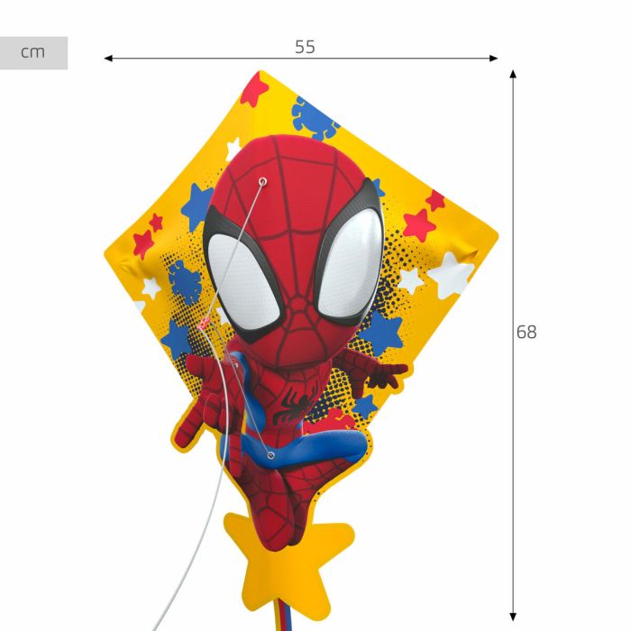 Cometa Spider-Man 55 X 68 X 2 CM (6 Unidades) 3 Cometa Spider-Man 55 X 68 X 2 CM (6 Unidades) 3