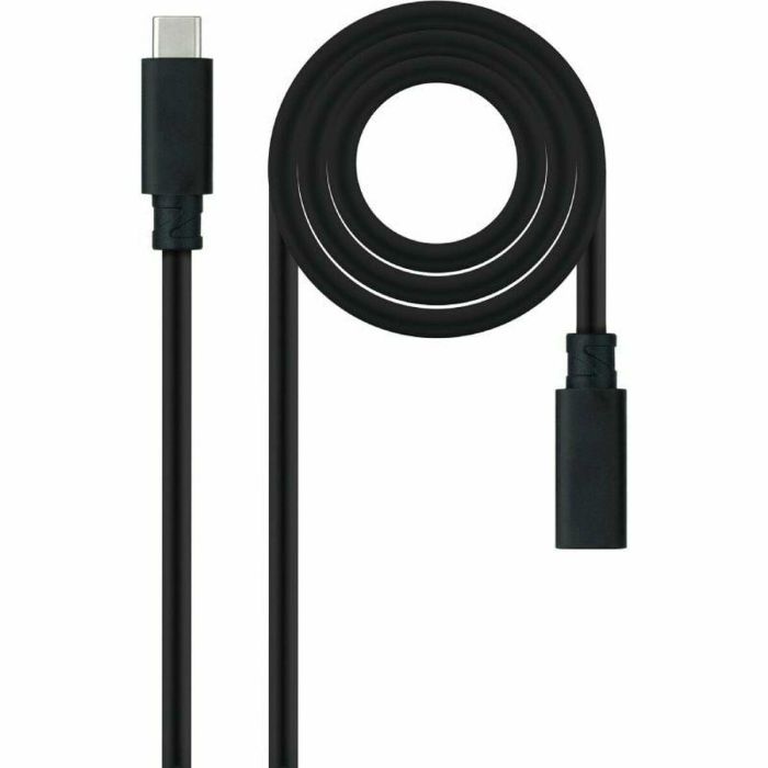 Cable USB NANOCABLE USB 3.2 GEN2x2 Negro