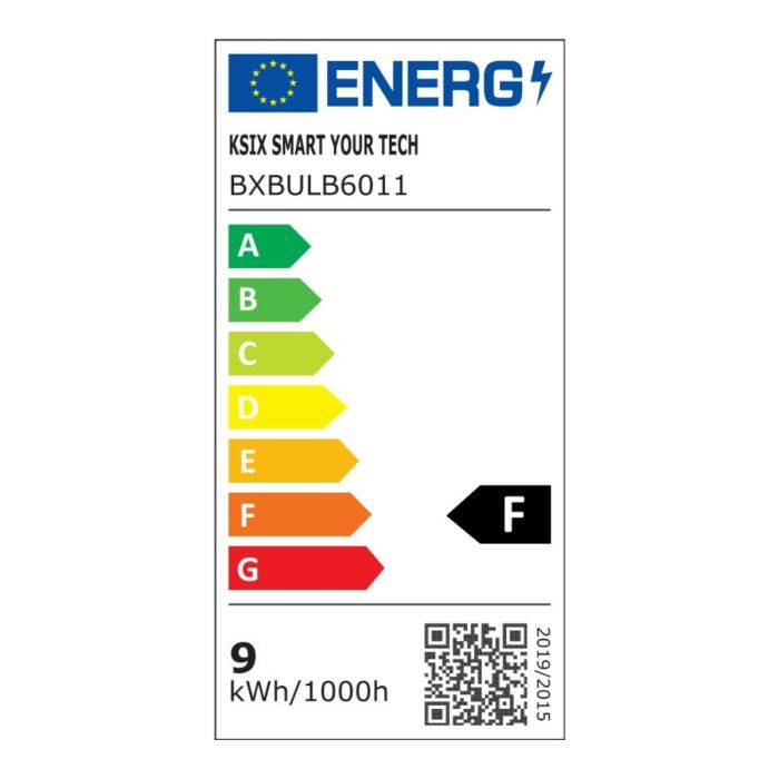 Bombilla LED KSIX E27 9W F 10