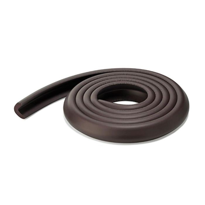Inofix 5003-4-001 Rollo protector de cantos acolchado de caucho de espuma flexible adhesivo 2m marrón para protección de golpes 0 Inofix 5003-4-001 Rollo protector de cantos acolchado de caucho de espuma flexible adhesivo 2m marrón para protección de golpes 0