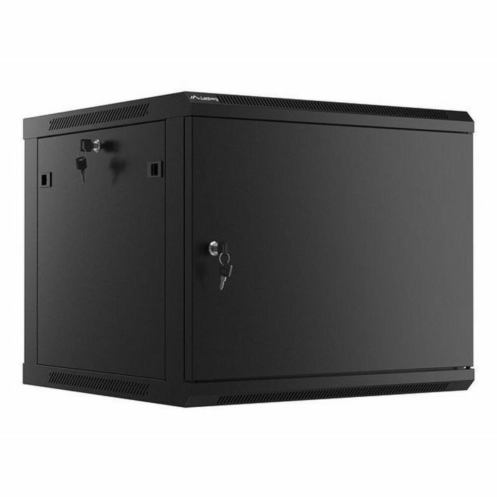 Lanberg Armario Mural Rack 19 Pulgadas 9U WF01-6609-00B Negro