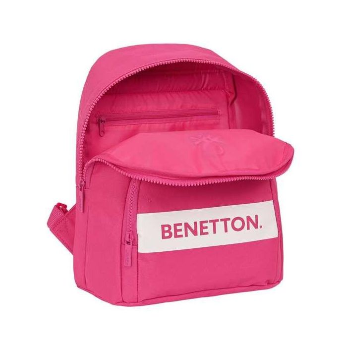 Mochila Casual Benetton Raspberry Fucsia 13 L