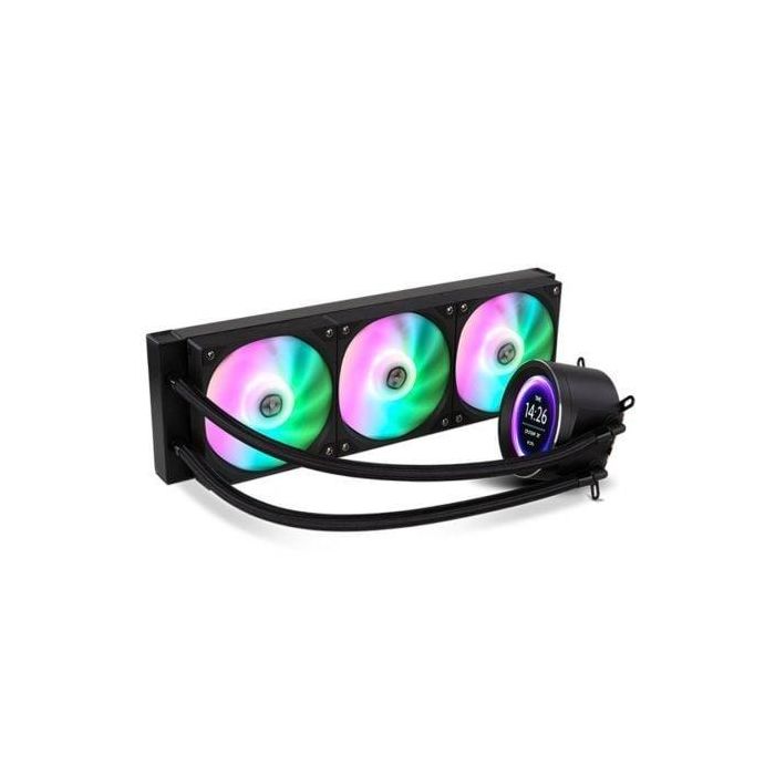 NOX Hummer X-360 LCD Kit Refrigeración Líquida All-in-One Procesador, Pantalla LCD, RGB, Radiador 360mm, Negro, Compatible Intel AMD 1 NOX Hummer X-360 LCD Kit Refrigeración Líquida All-in-One Procesador, Pantalla LCD, RGB, Radiador 360mm, Negro, Compatible Intel AMD 1