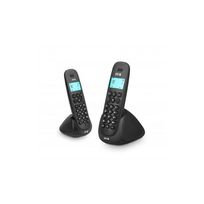 Teléfono Inalámbrico SPC ART 7312/ Pack DUO/ Negro Teléfono Inalámbrico SPC ART 7312/ Pack DUO/ Negro