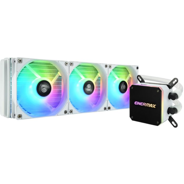 Enermax ELC-LMT360-W-ARGB Cooler Líquido para Procesador, 12cm, Iluminación ARGB, Blanco 7 Enermax ELC-LMT360-W-ARGB Cooler Líquido para Procesador, 12cm, Iluminación ARGB, Blanco 7