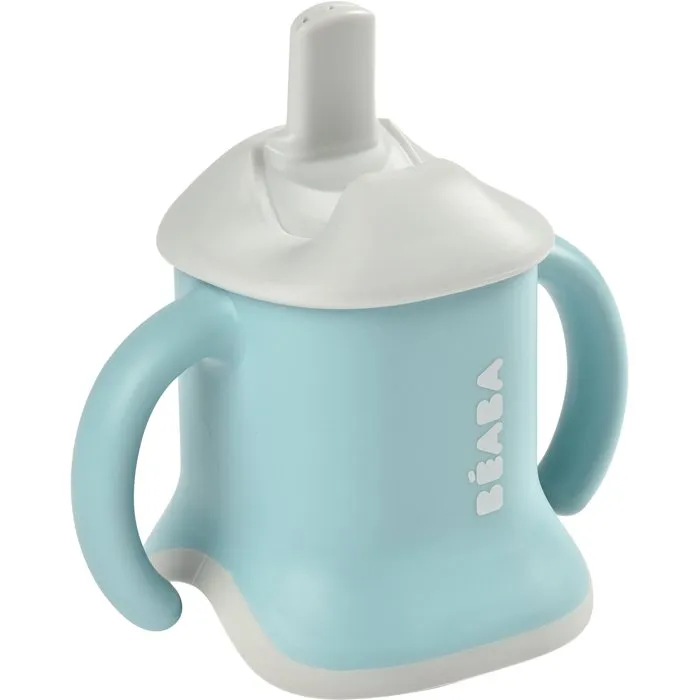 Beaba Evoluclip - Taza de Aprendizaje 3 en 1 Airy, Botella de Agua y Vaso, Color Verde 0 Beaba Evoluclip - Taza de Aprendizaje 3 en 1 Airy, Botella de Agua y Vaso, Color Verde 0