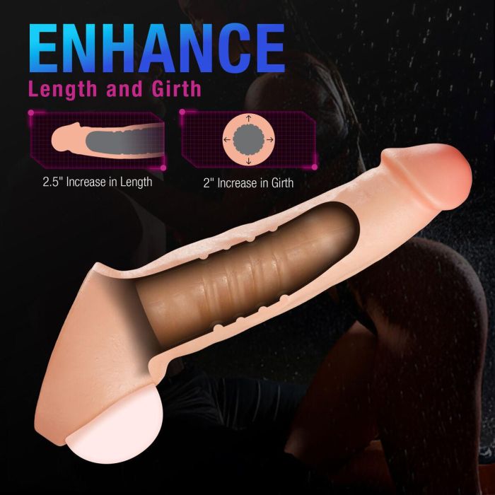 Funda para pene Blush Performance Plus Carne Ø 3,7 cm 22,2 cm 4