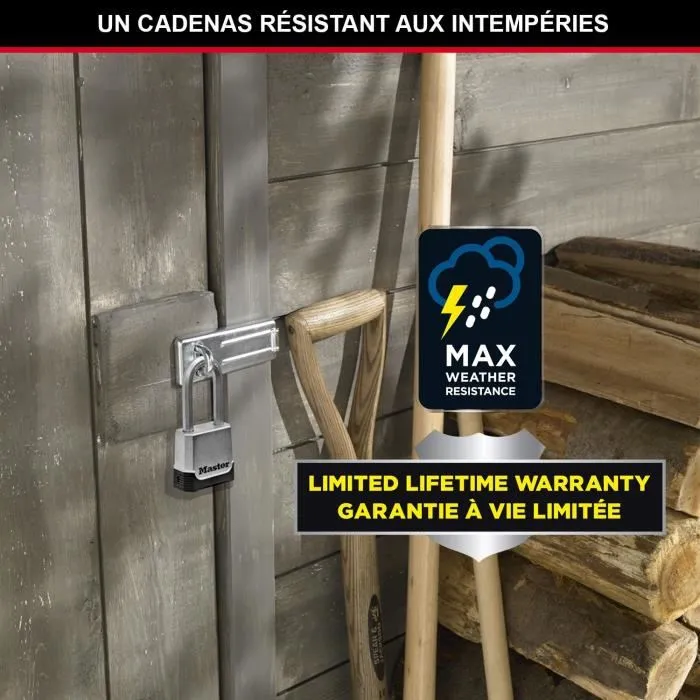 Master Lock Candado de combinación M176EURDLH - 56 mm - Zinc 3