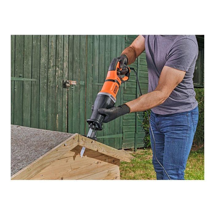 Sierra de sable 750w bes301-qs black+decker 5