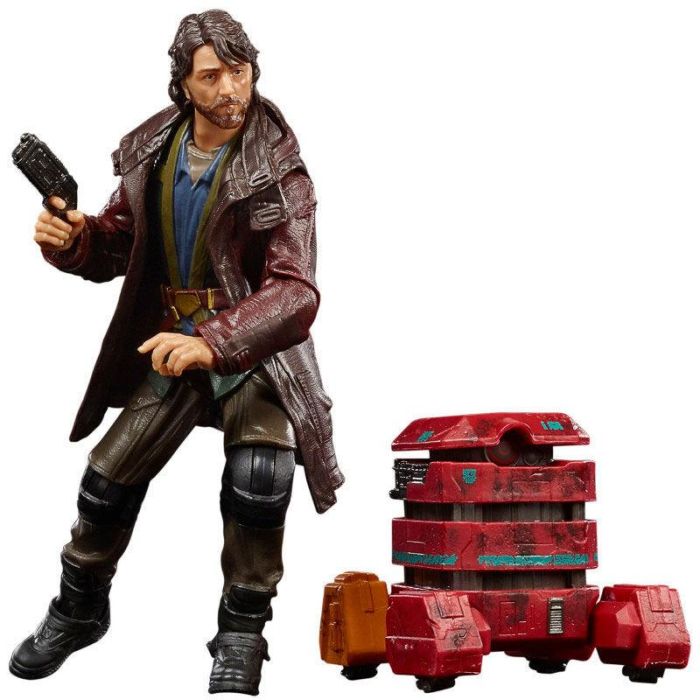 HASBRO Figura Cassian Andor & B2EMO Star Wars The Black Series 15cm Articulada