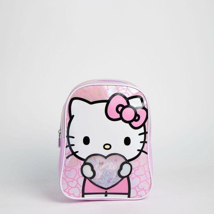 Mochila Escolar Hello Kitty Rosa 2 Mochila Escolar Hello Kitty Rosa 2