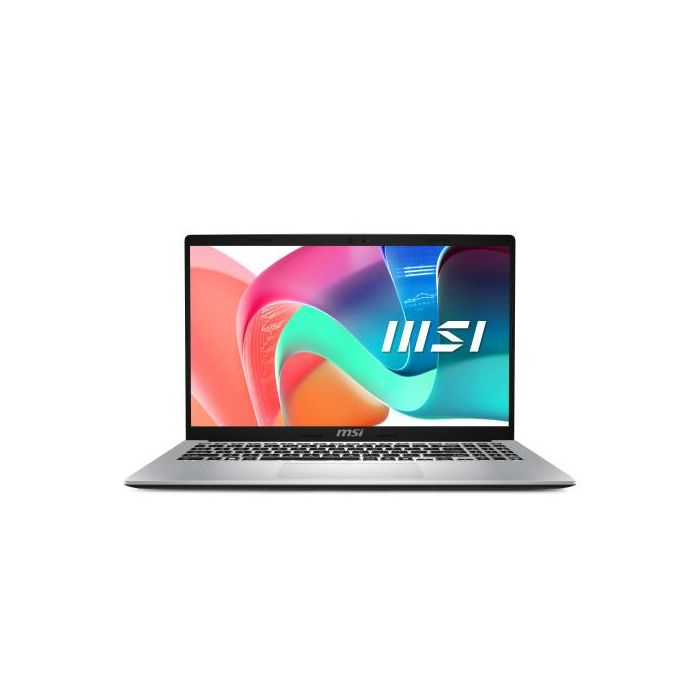 MSI Modern 15 F1MG-255XES Intel Core 7 150U 15.6" Full HD 16GB RAM 1TB SSD FreeDOS Plata Portátil