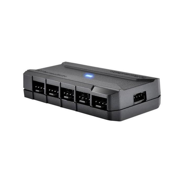 Thermaltake Commander FP Concentrador Ventiladores Molex 10 Puertos Negro Plug & Play para PC 1 Thermaltake Commander FP Concentrador Ventiladores Molex 10 Puertos Negro Plug & Play para PC 1