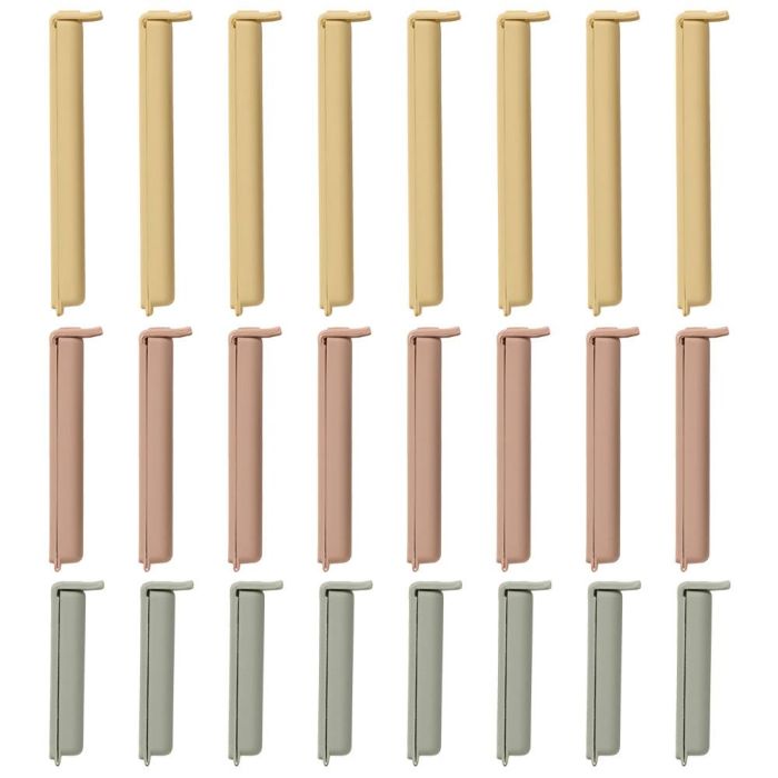 Day Juego de 24 Pinzas para Bolsas de Conserva, Libres de BPA, para Alimentos, Microondas, Congelador y Lavavajillas 4