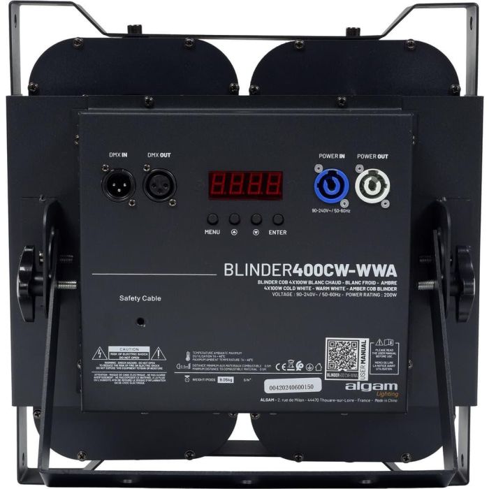 Blinder Cob 4X 100W Blanco Frío/Blanco Cálido/Ámbar 1 Blinder Cob 4X 100W Blanco Frío/Blanco Cálido/Ámbar 1