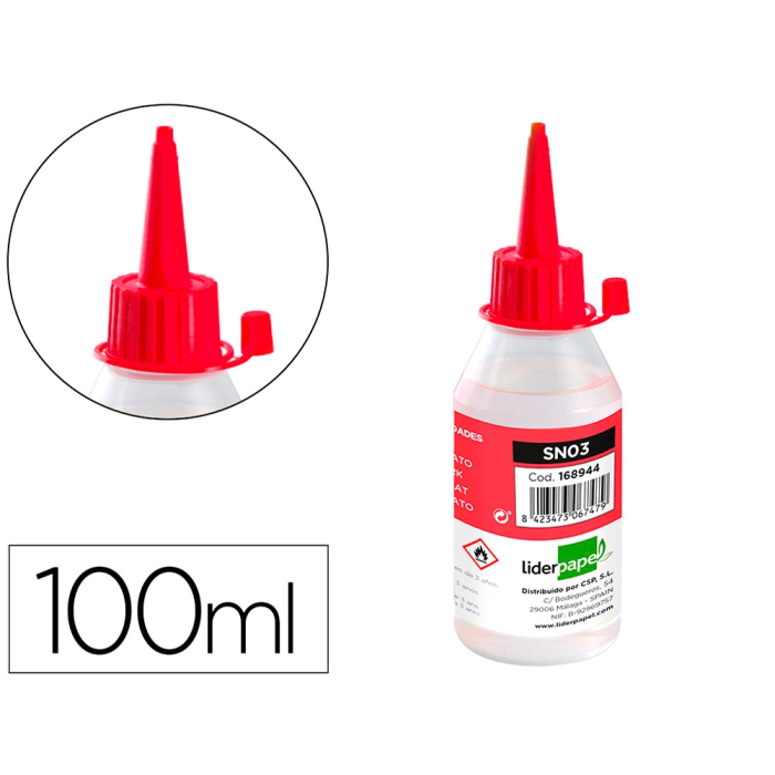 Liderpapel Silicona Líquida para Manualidades Bote con Aplicador 100 ml 0 Liderpapel Silicona Líquida para Manualidades Bote con Aplicador 100 ml 0