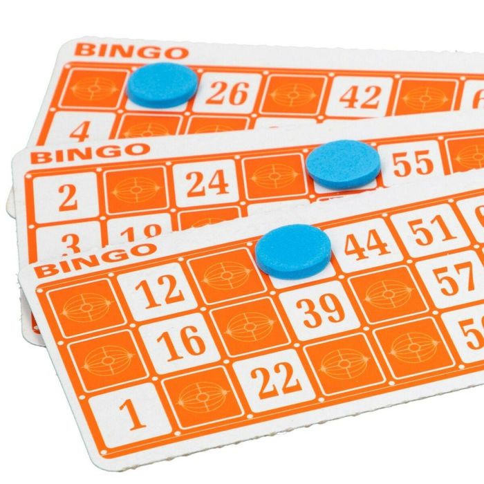 Bingo Colorbaby Cartón Plástico (6 Unidades) 3 Bingo Colorbaby Cartón Plástico (6 Unidades) 3